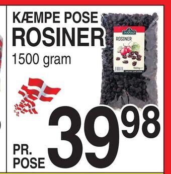ABC Lavpris Rosiner tilbud