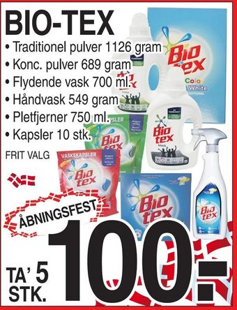 ABC Lavpris Bio-tex tilbud
