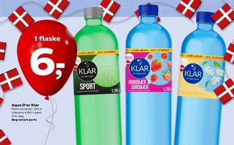 Kvickly Aqua D'or Klar tilbud