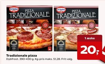 Kvickly Tradizionale pizza tilbud