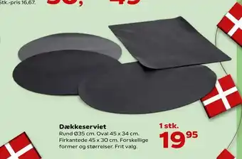 Kvickly Dækkeserviet tilbud