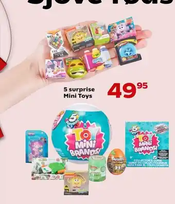 Kvickly 5 surprise Mini Toys tilbud