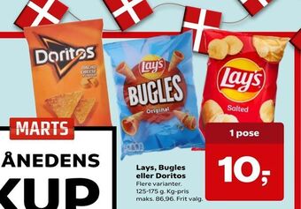 Kvickly Lays, Bugles eller Doritos tilbud