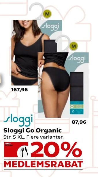 Kvickly Sloggi Go Organic tilbud
