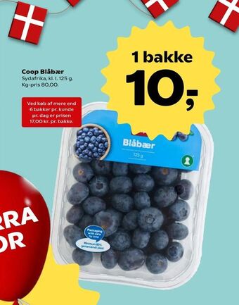 SuperBrugsen Coop Blåbær tilbud