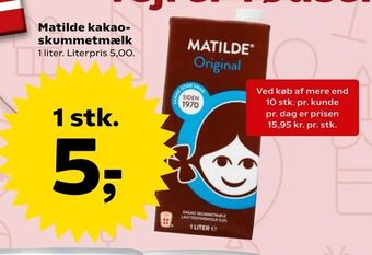 SuperBrugsen Matilde kakao skummetmælk tilbud