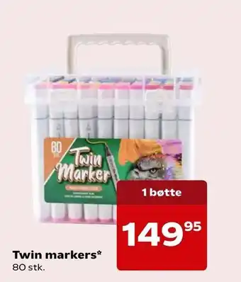 SuperBrugsen Twin markers tilbud
