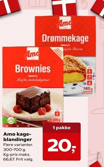 Amo kageblandinger