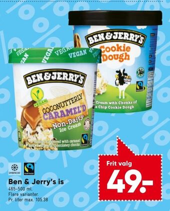 Bilka Ben & Jerry's is tilbud