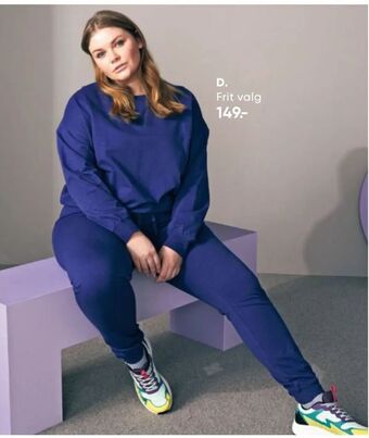 Bilka D. Sweatshirt eller -bukser tilbud