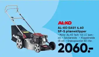 Bilka AL-KO EASY 4,60 SP-S plæneklipper tilbud