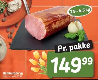Fakta Tyskland Hamburgerryg tilbud