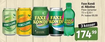 Fakta Tyskland Faxe Kondi el. Nikoline tilbud