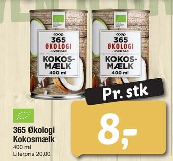 Fakta Tyskland 365 Økologi Kokosmælk tilbud