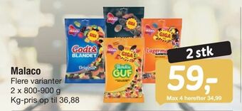 Fakta Tyskland Malaco tilbud