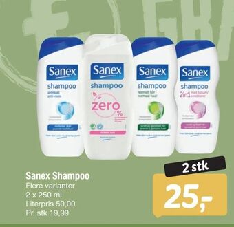 Fakta Tyskland Sanex Shampoo tilbud