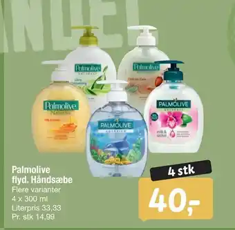 Fakta Tyskland Palmolive flyd. Håndsæbe tilbud