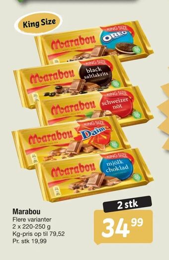 Fakta Tyskland Marabou tilbud