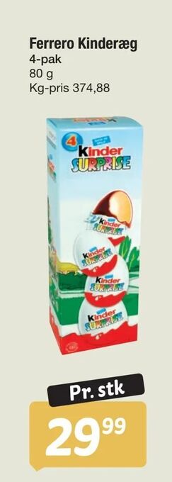 Fakta Tyskland Ferrero Kinderæg tilbud