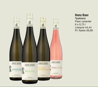 Fakta Tyskland Hans Baer tilbud