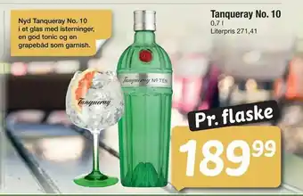 Fakta Tyskland Tanqueray No. 10 tilbud