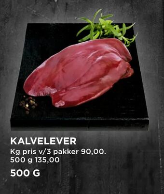 MENY Kalvelever tilbud