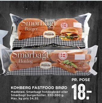 MENY Kohberg fastfood brød tilbud