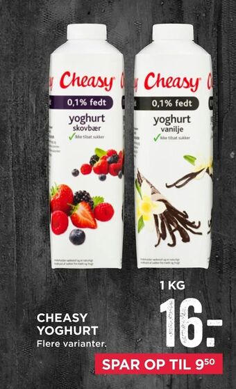 MENY Cheasy yoghurt tilbud