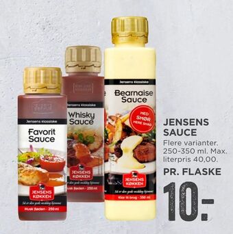 MENY Jensens sauce tilbud