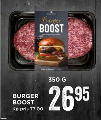 MENY Burger boost tilbud