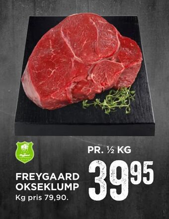MENY Freygaard okseklump tilbud