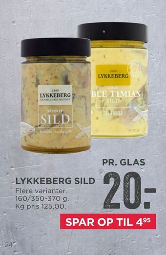 MENY Lykkeberg sild tilbud