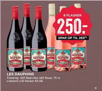 MENY Les dauphins tilbud