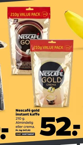 Netto Nescafé gold instant kaffe tilbud