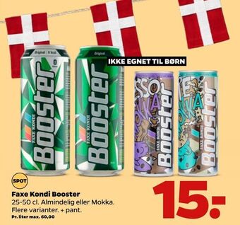 Netto Faxe Kondi Booster tilbud