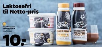 Netto Stay Strong skyr eller proteindrik tilbud