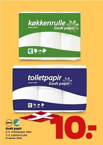 Netto Godt papir tilbud