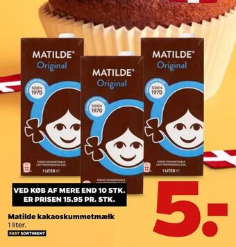 Netto Matilde kakaoskummetmælk tilbud
