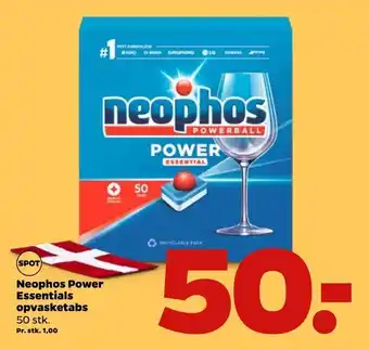 Netto Neophos Power Essentials opvasketabs tilbud