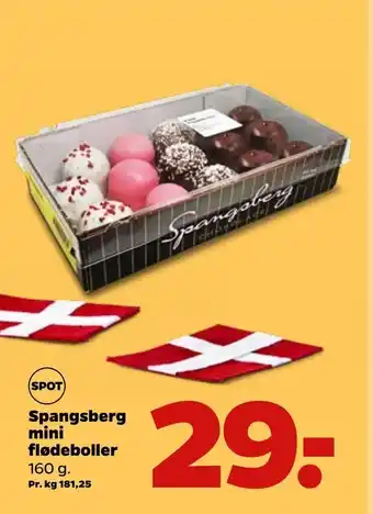 Netto Spangsberg mini flødeboller tilbud