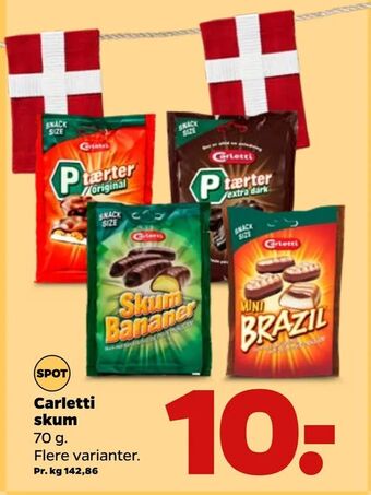 Netto Carletti skum tilbud