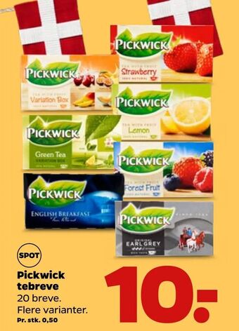 Netto Pickwick tebreve tilbud