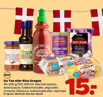 Netto Go Tan eller Blue Dragon tilbud