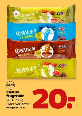 Netto Castus frugtrulle tilbud
