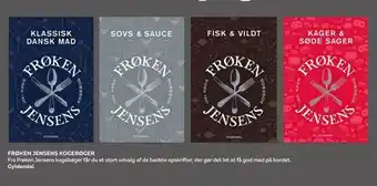 Bog & idé Frøken jensens kogebøger tilbud