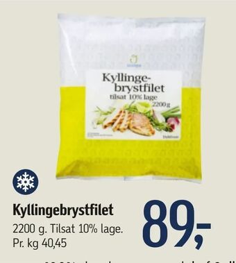 Føtex Kyllingebrystfilet tilbud