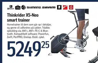 Føtex Thinkrider X5-Neo smart trainer tilbud