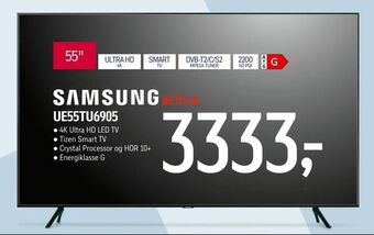 Føtex SAMSUNG Ue55tu6905 tilbud