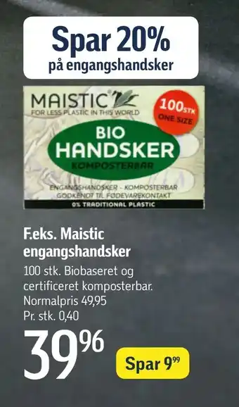 Maistic engangshandsker