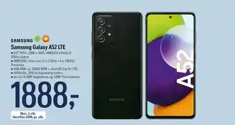 Føtex Samsung Galaxy A52 LTE tilbud